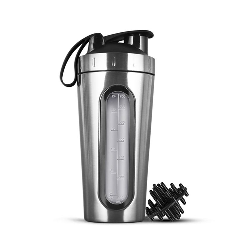 Protein Bar - BHBD-Shaker Bottles For Protein Mixes Stainless