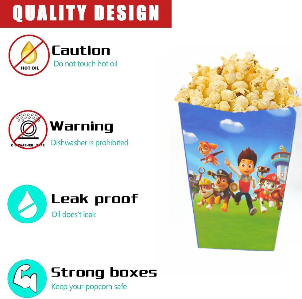 Skye Paw Patrol Popcorn Box Bi - đánh giá và giá Cookies Pack
