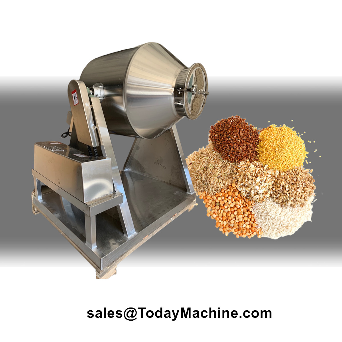 Food Grade Rotary Drum Mixer f - đánh giá và giá Dried Fruit