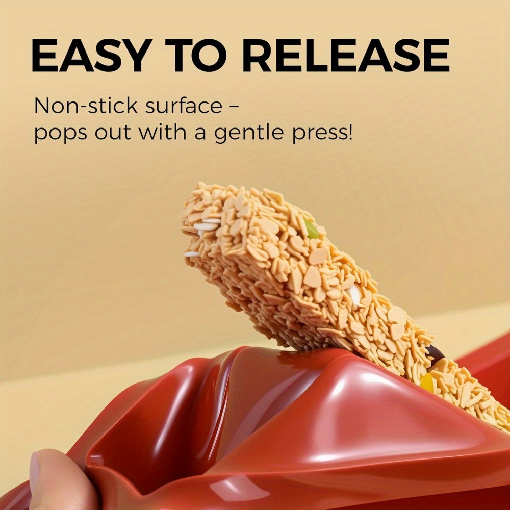 1pc 8-Cavity Silicone Granola  - đánh giá và giá Protein Bar