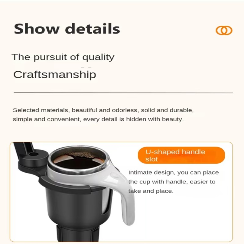 Car Cup Holder Expander Multi- - đánh giá và giá Food Snacks Drinks