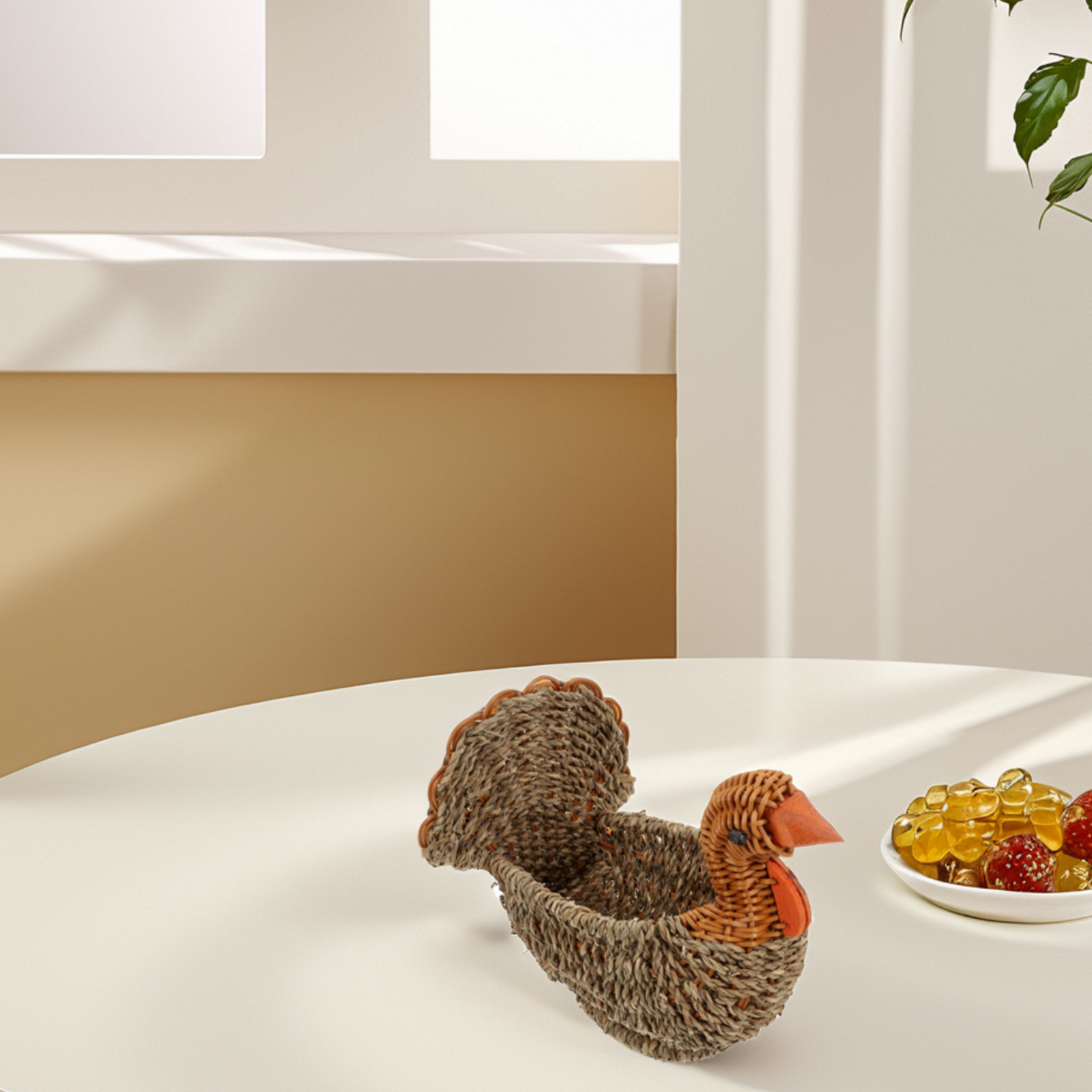 Turkey Shaped Woven Storage Ba - đánh giá và giá Dried Fruit