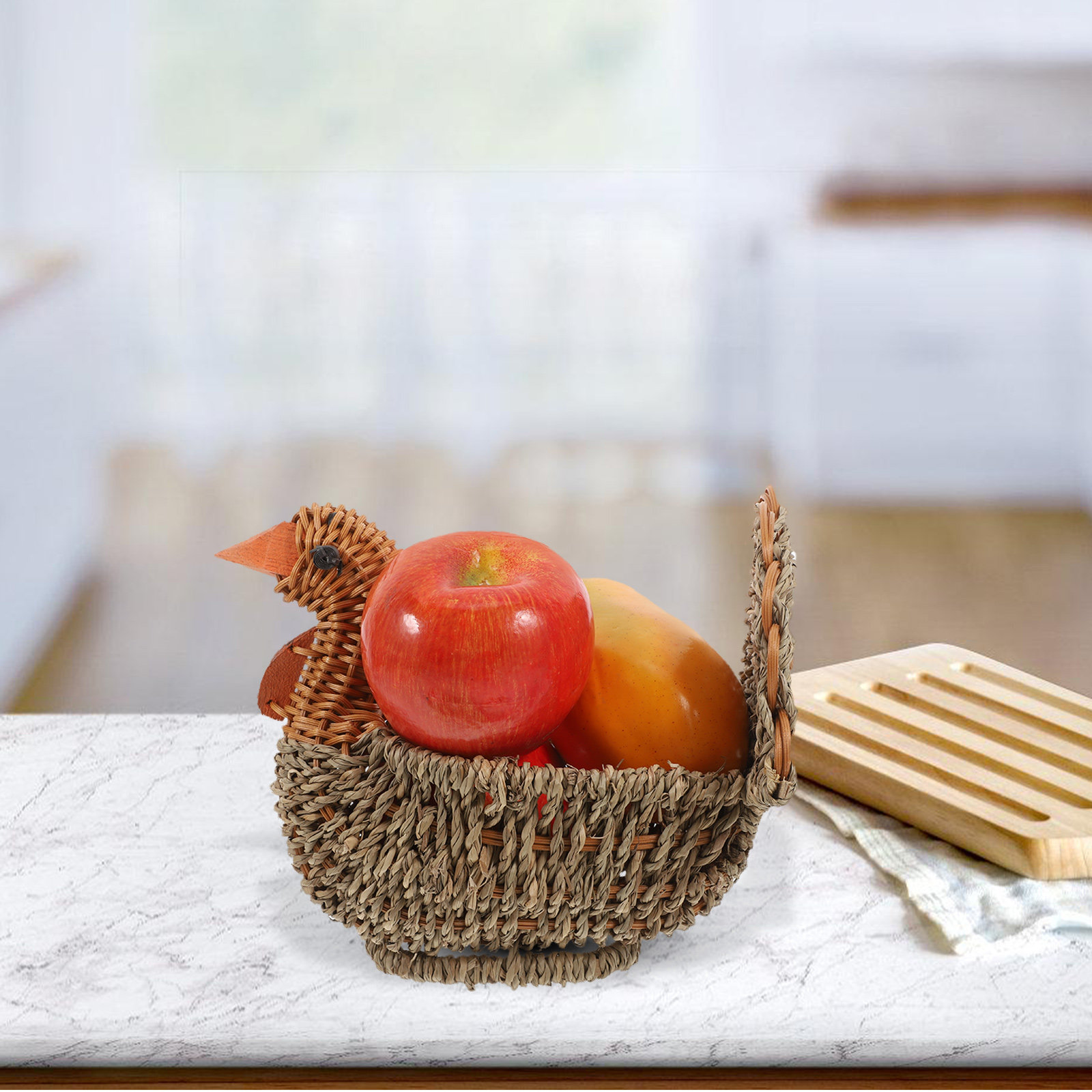 Turkey Shaped Woven Storage Ba - đánh giá và giá Dried Fruit