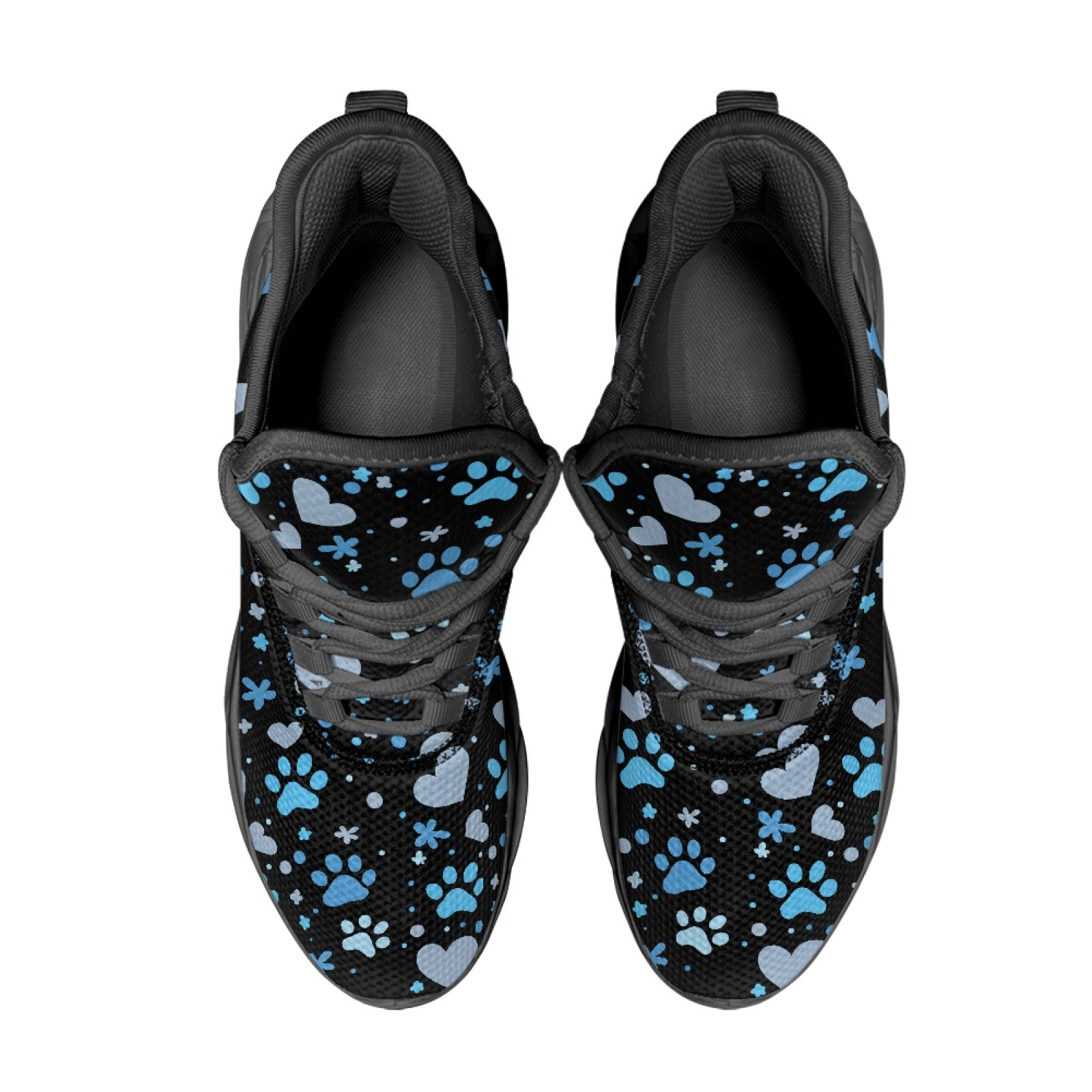 PENSTROLL Blue Paw Print Heart - đánh giá và giá Trail Mix