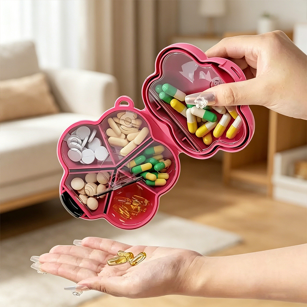 Dopamine Floral Mini Pill Box  - đánh giá và giá Seaweed Snack