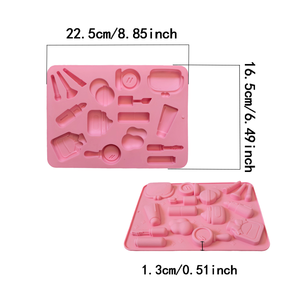 1pc 16 hole makeup bag shaped  - đánh giá và giá Cookies Pack