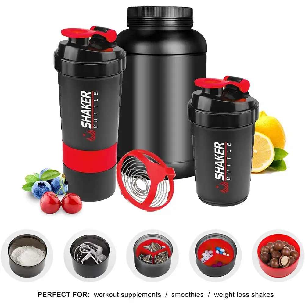 500ml Layered Protein Bottle P - đánh giá và giá Protein Bar