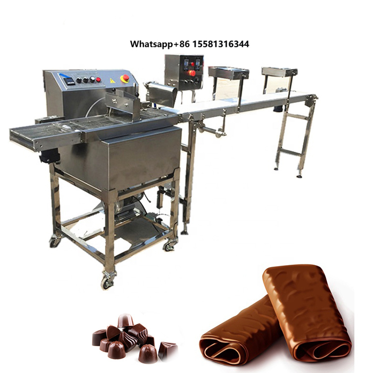Donut Chocolate Coating Machin - đánh giá và giá Chocolate Snack