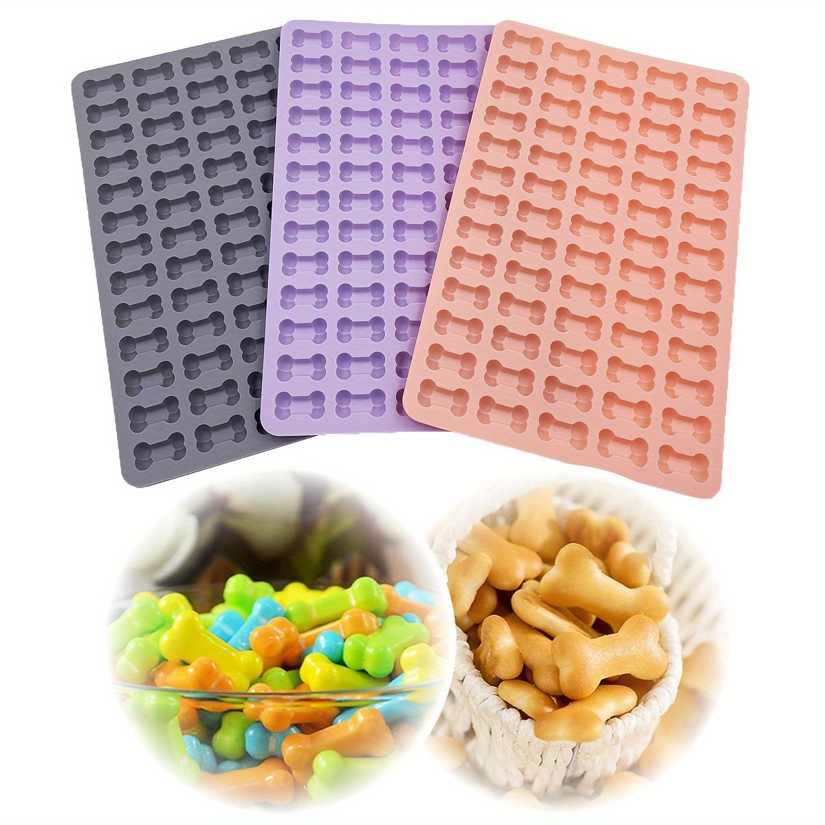 1pcs Mini Bone Biscuit Mold Pi - đánh giá và giá Chocolate Snack