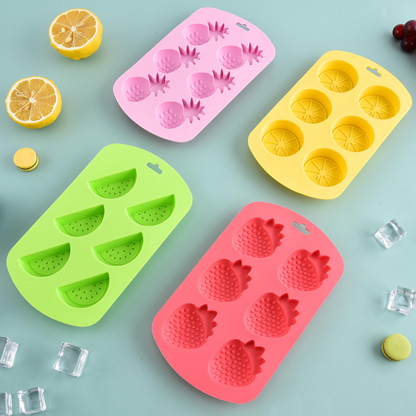 6 Cavity Fruit Shaped Silicone - đánh giá và giá Gummy Candy